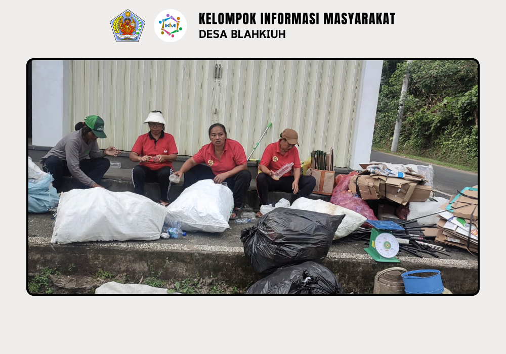 Kegiatan Bank Sampah di Desa Blahkiuh - Image 3