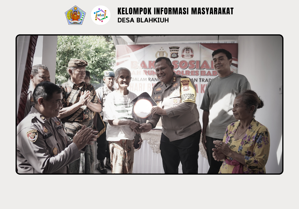 Acara peresmian bedah rumah Polres Badung untuk warga Penerima bantuan an. Ni Nyoman Rai, dalam rangka pembinaan tradisi peringatan ke-79 Hari Bhayangkara Tahun 2025 - Image 9