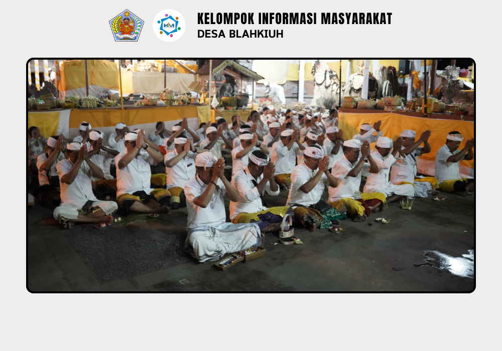 UPACARA NGODAK IDA TAPAKAN RATU SAKTI PURA DALEM GEDE DESA ADAT BLAHKIUH - Image 10