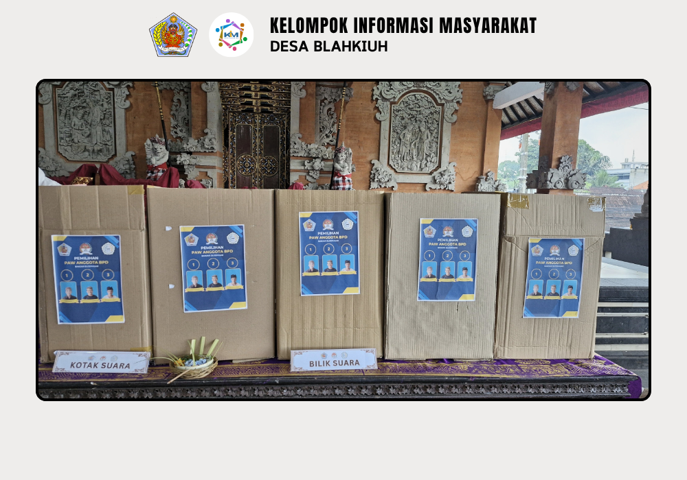 Pemilihan Pengganti Antar Waktu Anggota BPD Banjar Dlodpasar Berlangsung Lancar - Image 2