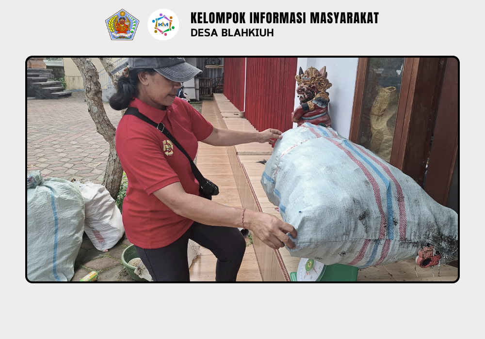 Kegiatan Bank Sampah di Desa Blahkiuh - Image 7