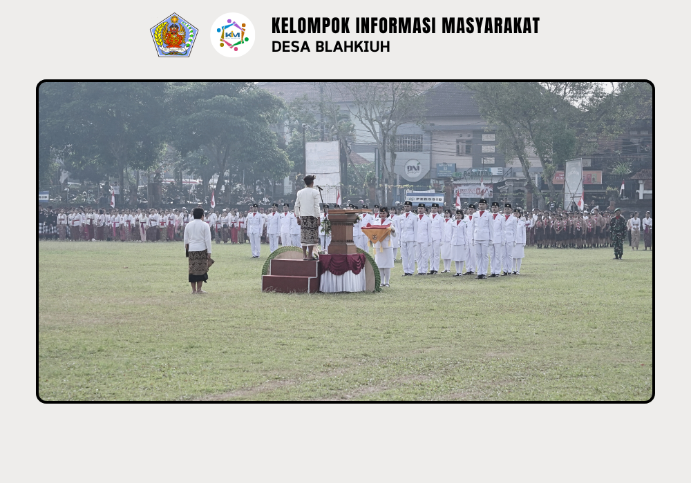 Pengibaran Sang Saka Merah Putih dan Pemberian Penghargaan kepada Sekaa Gong Wira Agra Kusuma - Image 4