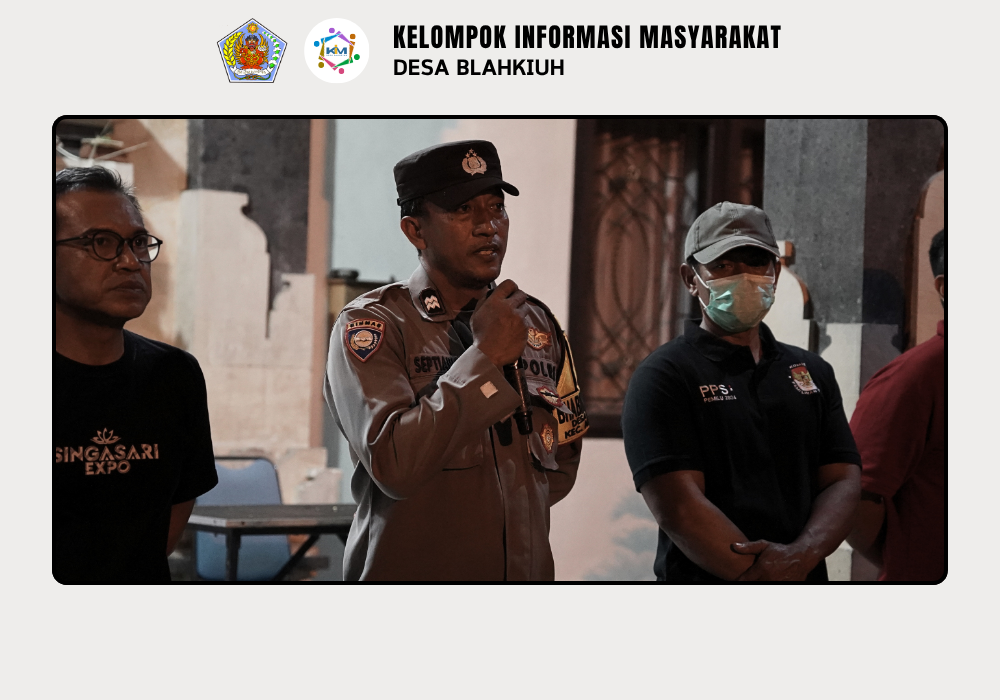 Linmas Desa Blahkiuh Melaksanakan Ronda di Wilayah Desa Blahkiuh - Image 7