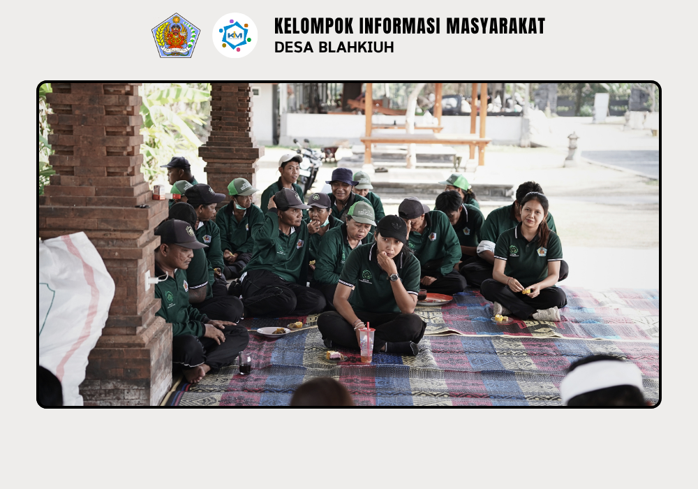 Rapat Evaluasi TPS 3R Kubon Ampas Sari Desa Blahkiuh - Image 4
