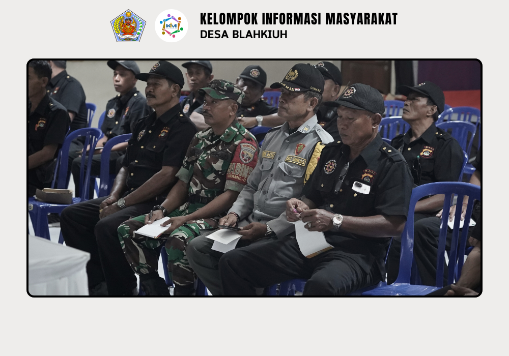 Peningkatan Kapasitas Sipandu Beradat Desa Adat Blahkiuh Tahun 2026