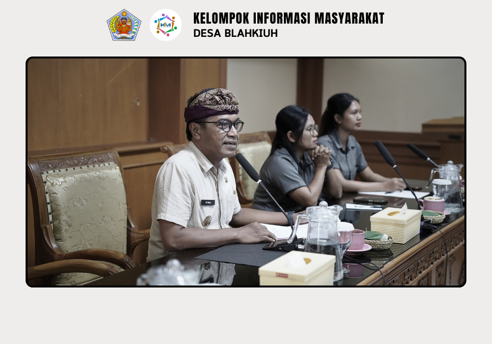RAPAT KOORDINASI DAN SOSIALISASI PELAKSANAAN BANK SAMPAH DESA BLAHKIUH 2025 - Image 6