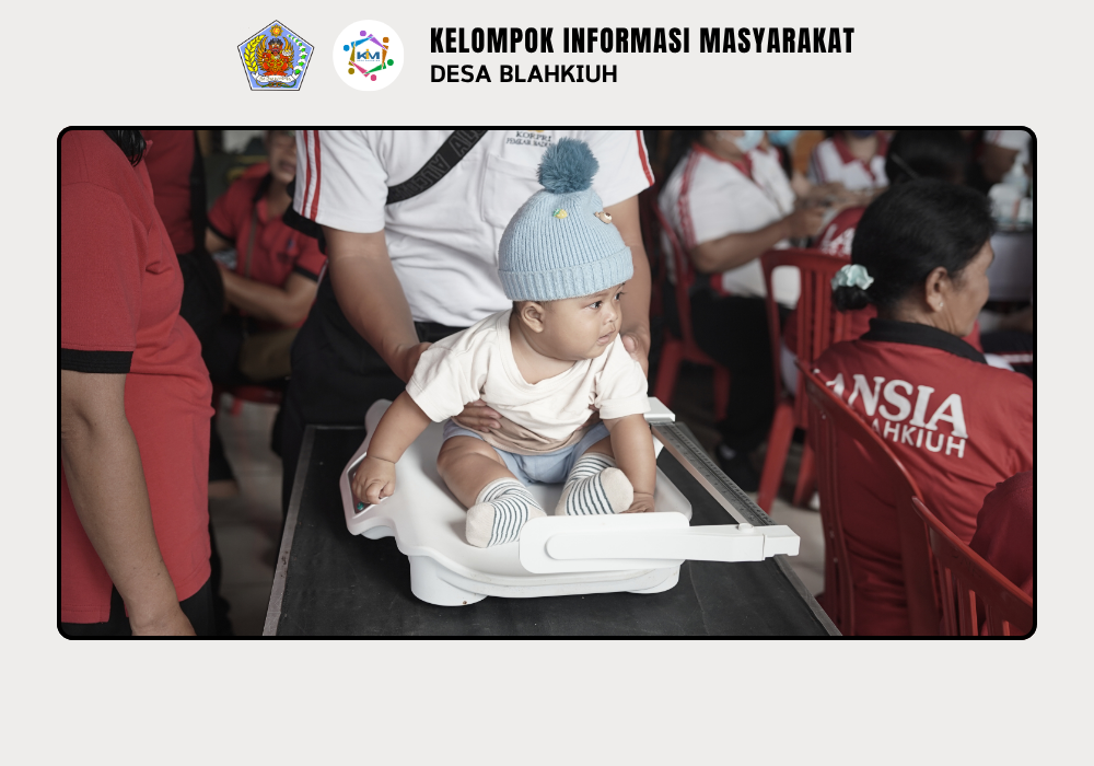 Kegiatan Posyandu Balita di Wilayah Banjar Benehkawan
