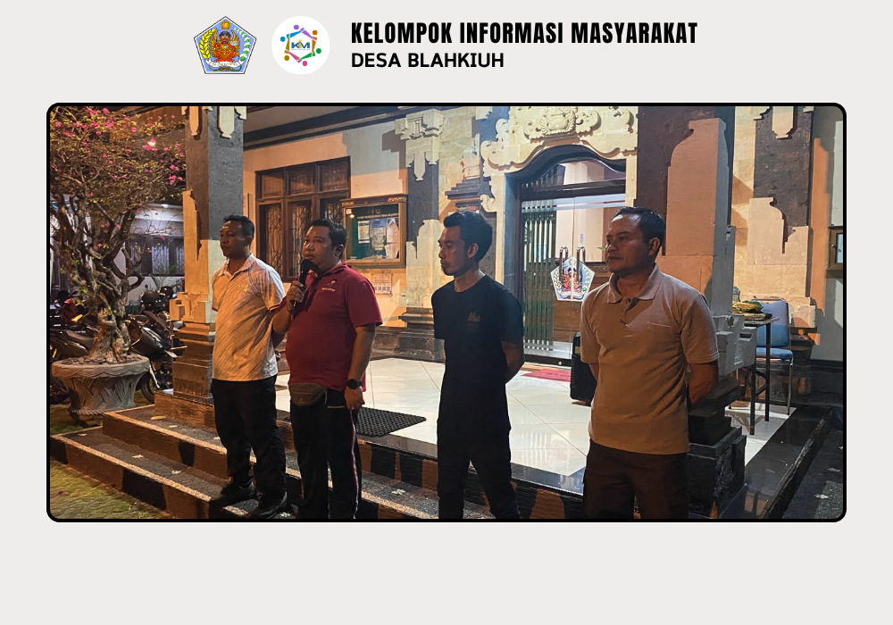 Linmas Desa Blahkiuh Melaksanakan Ronda di Wilayah Desa Blahkiuh - Image 6