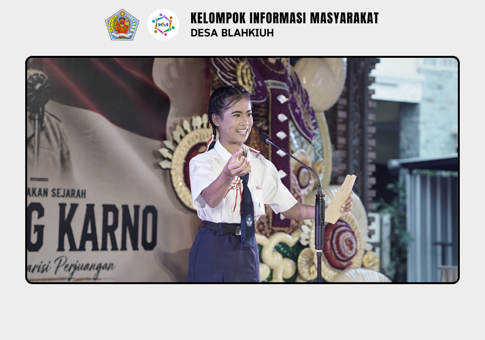 PERAYAAN BULAN BUNG KARNO TAHUN 2026 DI DESA BLAHKIUH BERLANGSUNG MERIAH DAN PENUH SEMANGAT NASIONALISME - Image 5