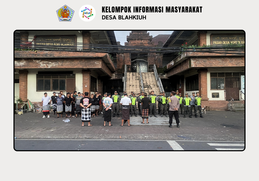 Apel Sore Pengamanan Nyepi di Desa Blahkiuh Berjalan Tertib dan Terkoordinasi - Image 2
