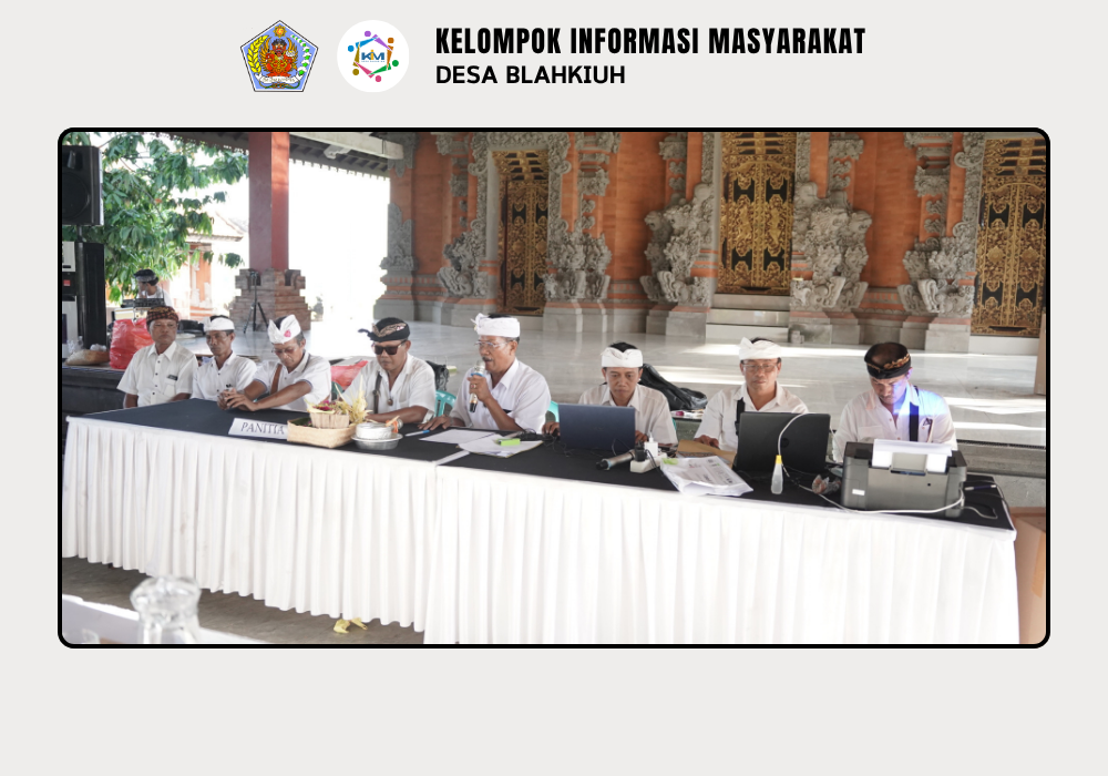 Musyawarah Ngadegang Bendesa Adat Blahkiuh Periode 2025–2030 Berjalan Lancar dan Penuh Kekeluargaan - Image 9