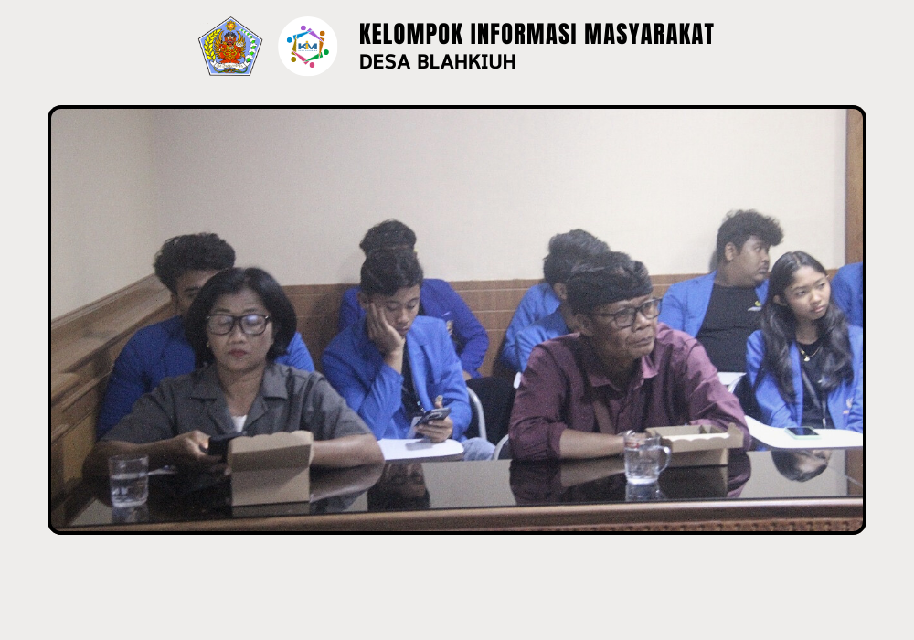 Peresmian Program Kerja Utama dan Penutupan KKN-PMM Desa Blahkiuh Tahun 2025 - Image 2