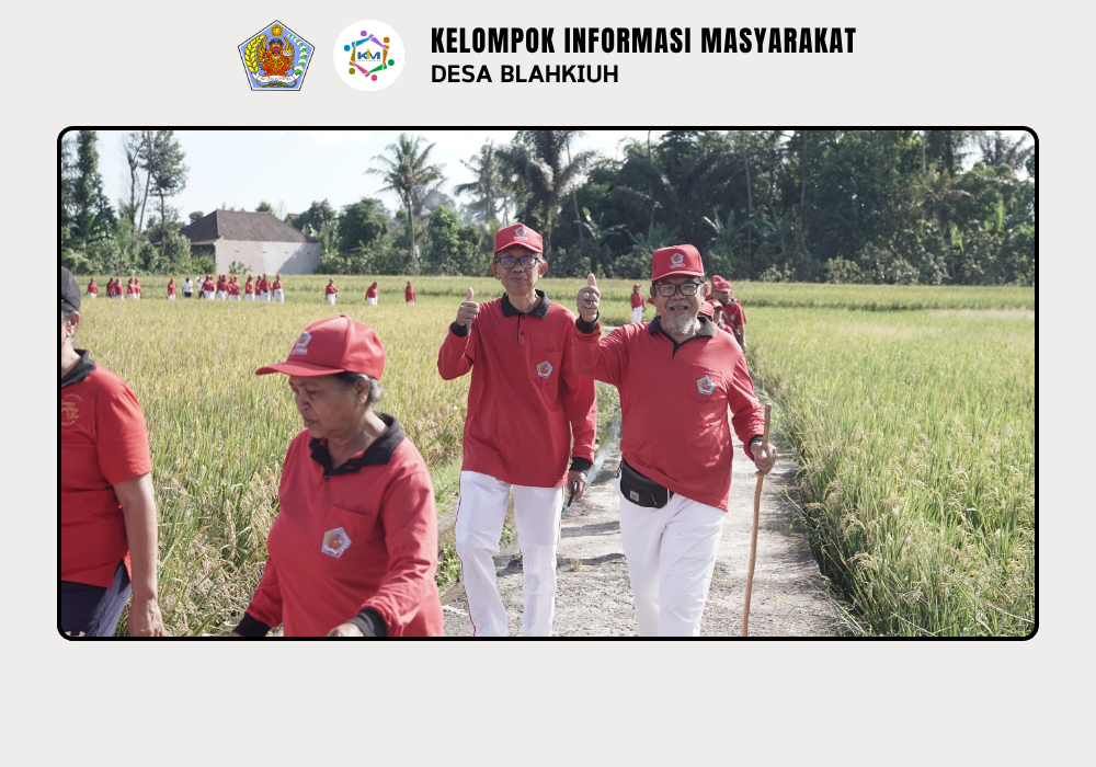 Peringatan Hari Lansia Nasional di Desa Blahkiuh berlangsung dengan meriah, penuh semangat, dan kebersamaan - Image 2