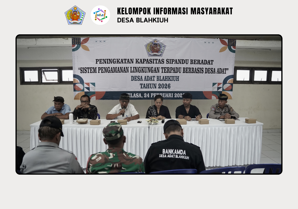 Peningkatan Kapasitas Sipandu Beradat Desa Adat Blahkiuh Tahun 2026 - Image 2