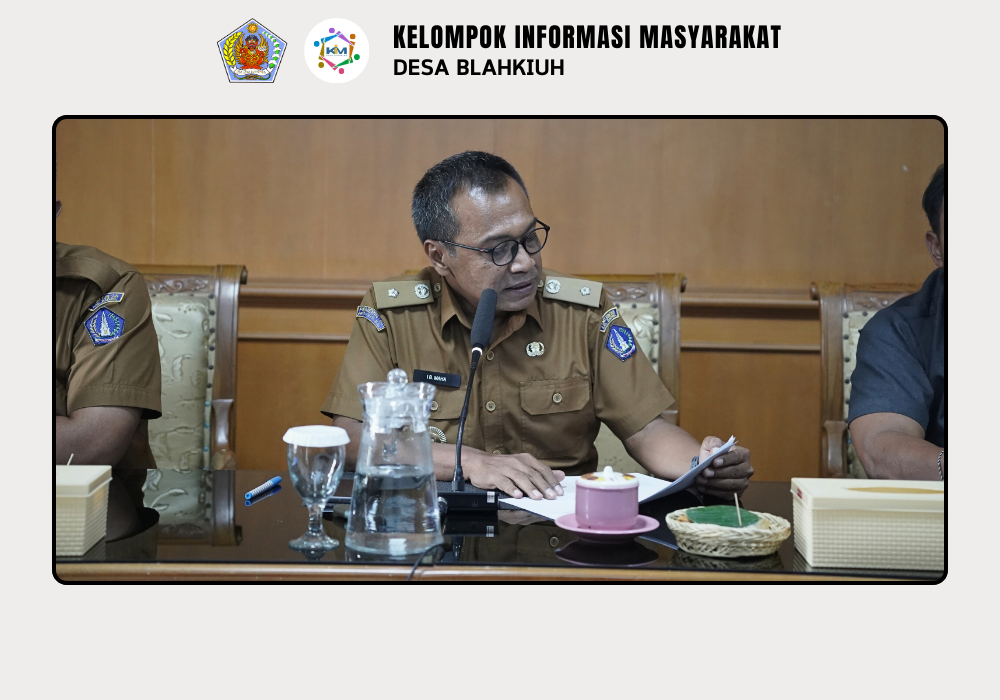 Rapat Koordinasi Rencana Pelaksanaan APBDes Tahun 2026 Desa Blahkiuh - Image 5