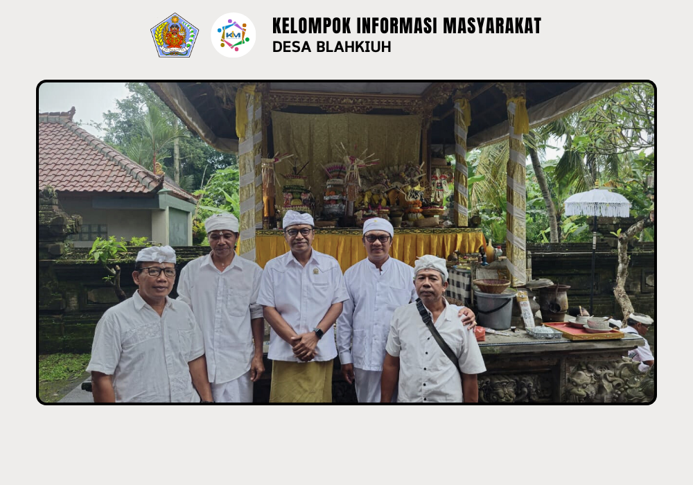 Serah Terima Upakara Piodalan di Pura Ratu Ngurah Sakti Br. Benehkawan, Pura Ratu Ngurah Rambut Sedana Br. Dlodpasar, serta Pura Desa Lan Puseh Desa Adat Blahkiuh dan Pikah - Image 4