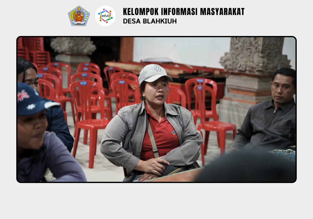 Rapat Koordinasi Anggota BERISAPA Dalam Rangka Pelatihan Penanggulangan Sampah Berbasis Sumber di Desa Blahkiuh - Image 8