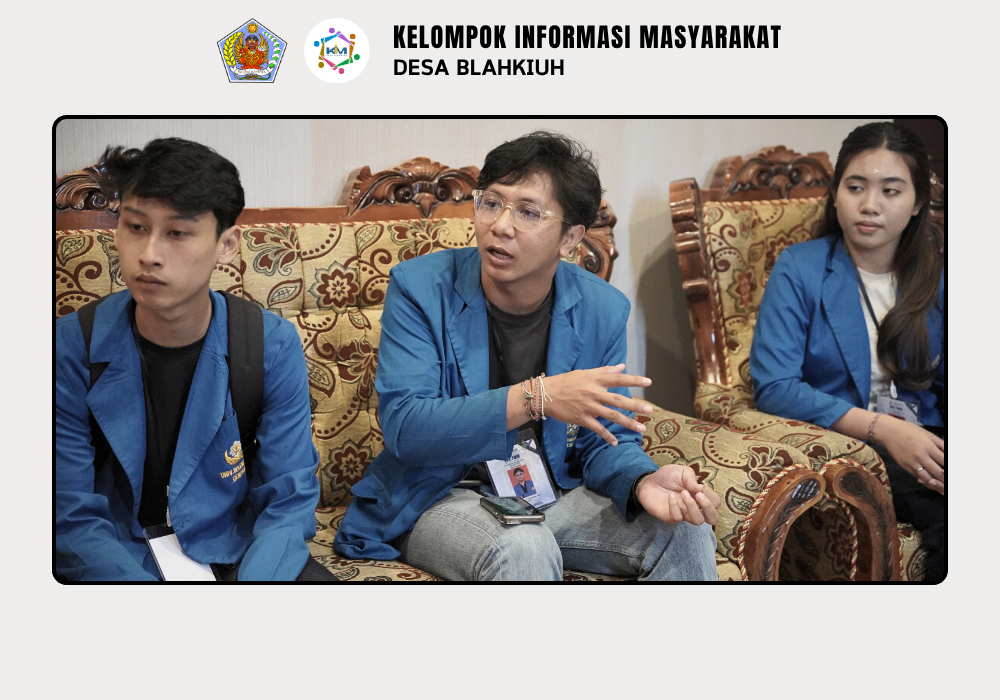 Koordinasi tentang program kerja KKN Universitas Warmadewa yang akan dilaksanakan di Desa Blahkiuh - Image 2