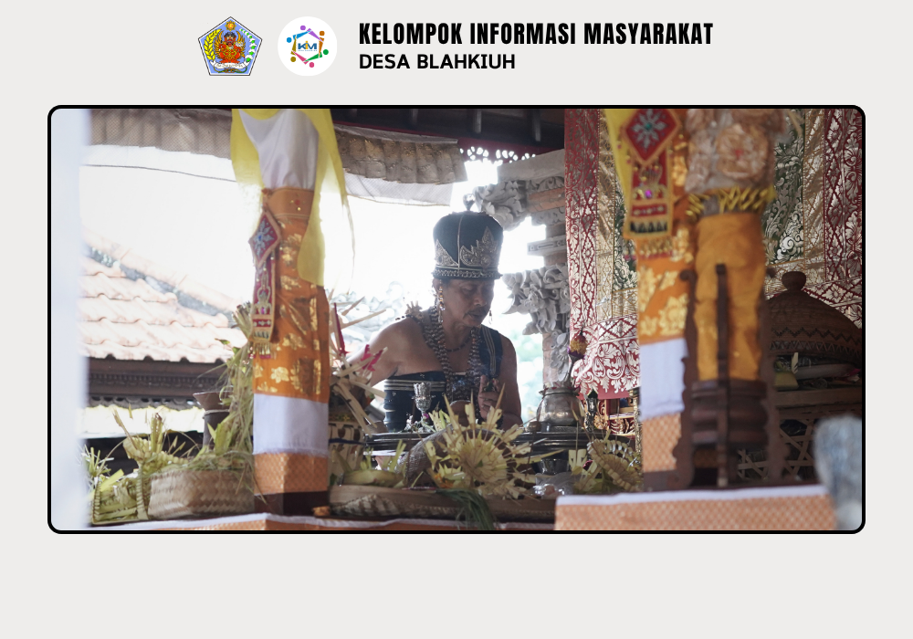 Serah Terima Upakara Piodalan di Pura Penataran, Pura Prajapati Gede, dan Pura Dalem Gede Desa Adat Blahkiuh - Image 5