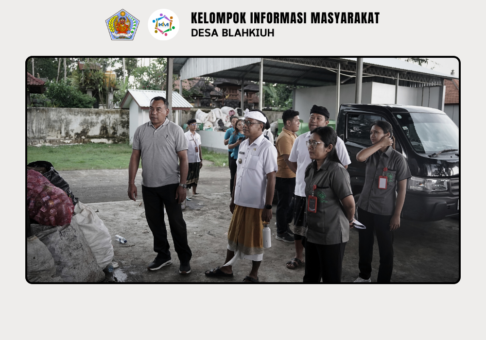 Kunjungan Tim Ishibashi dan DLHK Kabupaten Badung ke TPS 3R Kubon Ampas Sari Desa Blahkiuh - Image 4