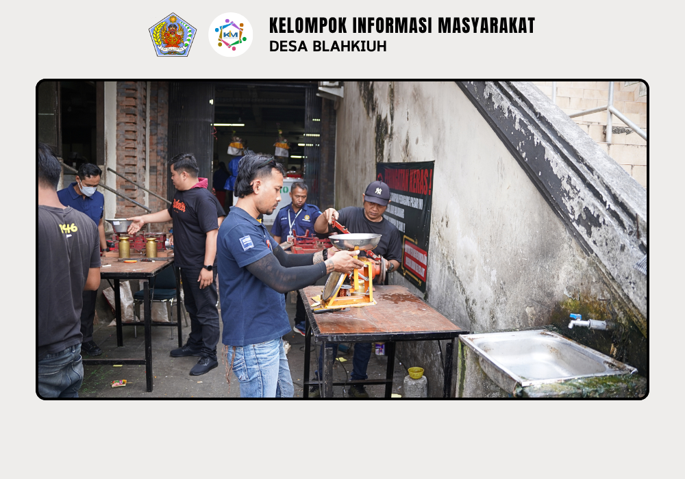 Kegiatan Sidang Tera Ulang Pasar Tradisional / Pasar Rakyat di Pasar Desa Adat Blahkiuh - Image 7