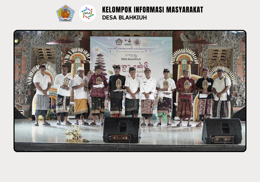 Perayaan Bulan Bahasa Bali Desa Blahkiuh Tahun 2026 Berlangsung Meriah - Image 9