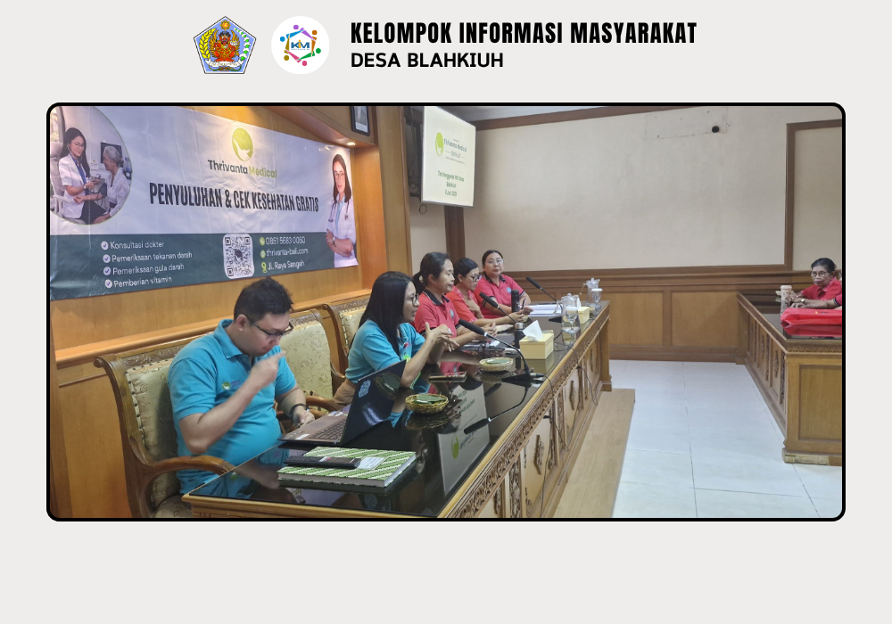 Rapat Rutin TP PKK Desa Blahkiuh Diisi Penyuluhan dan Pemeriksaan Kesehatan Gratis - Image 4
