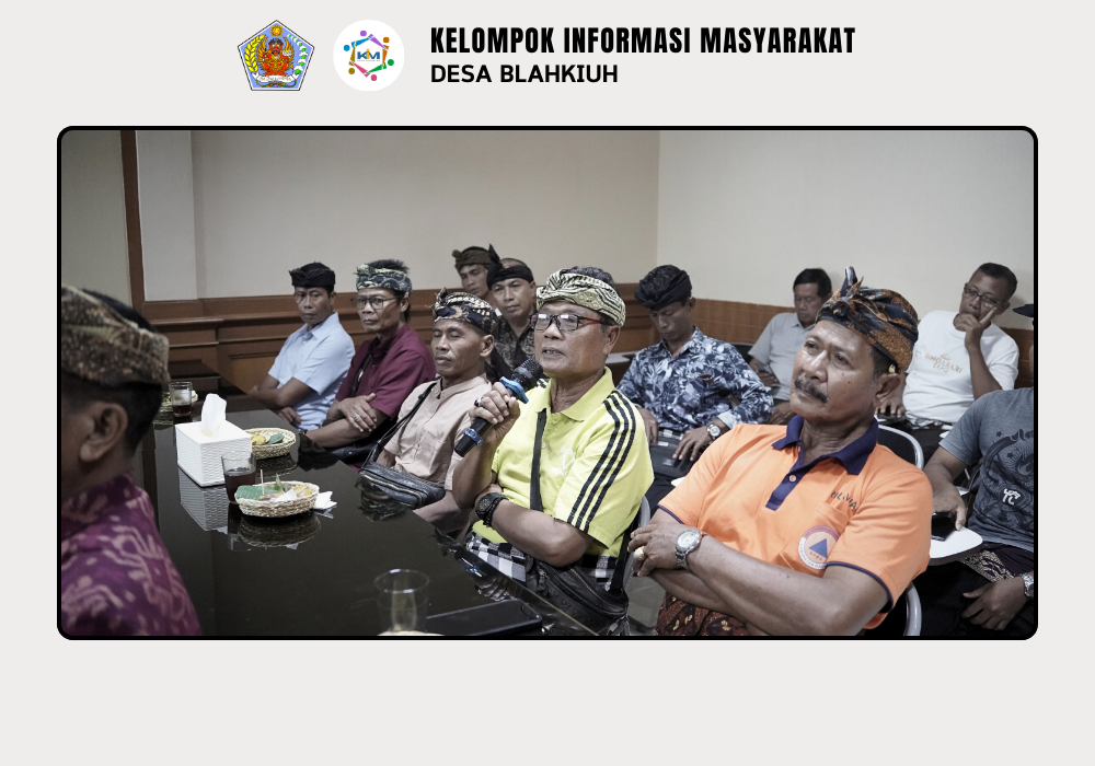 Persiapan dan Koordinasi Pementasan Seni Budaya Desa Blahkiuh Tahun 2026 - Image 7