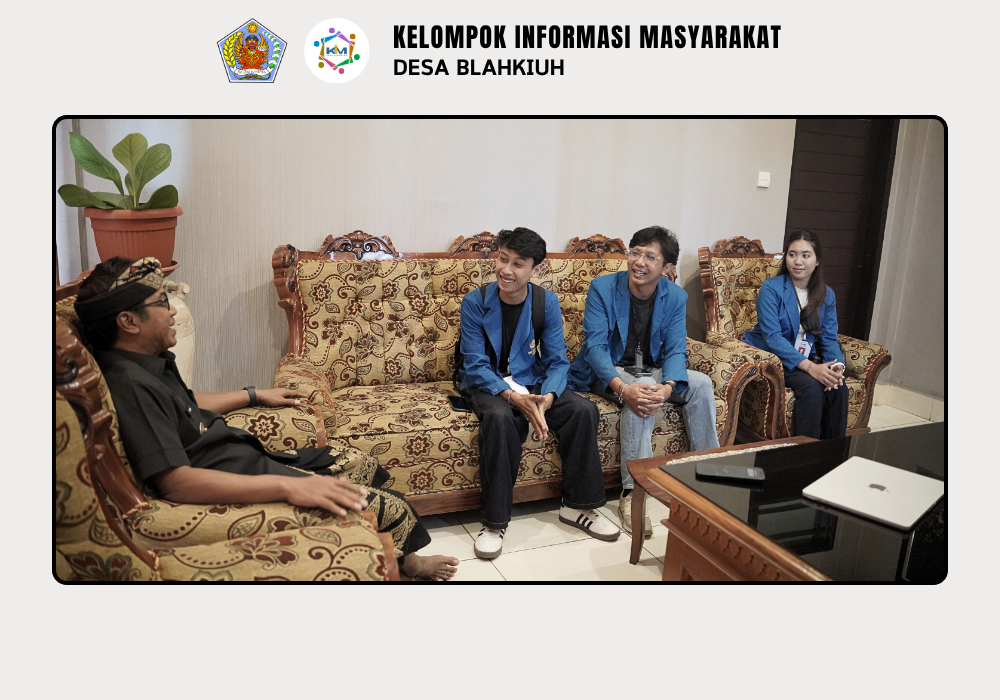 Koordinasi tentang program kerja KKN Universitas Warmadewa yang akan dilaksanakan di Desa Blahkiuh - Image 4