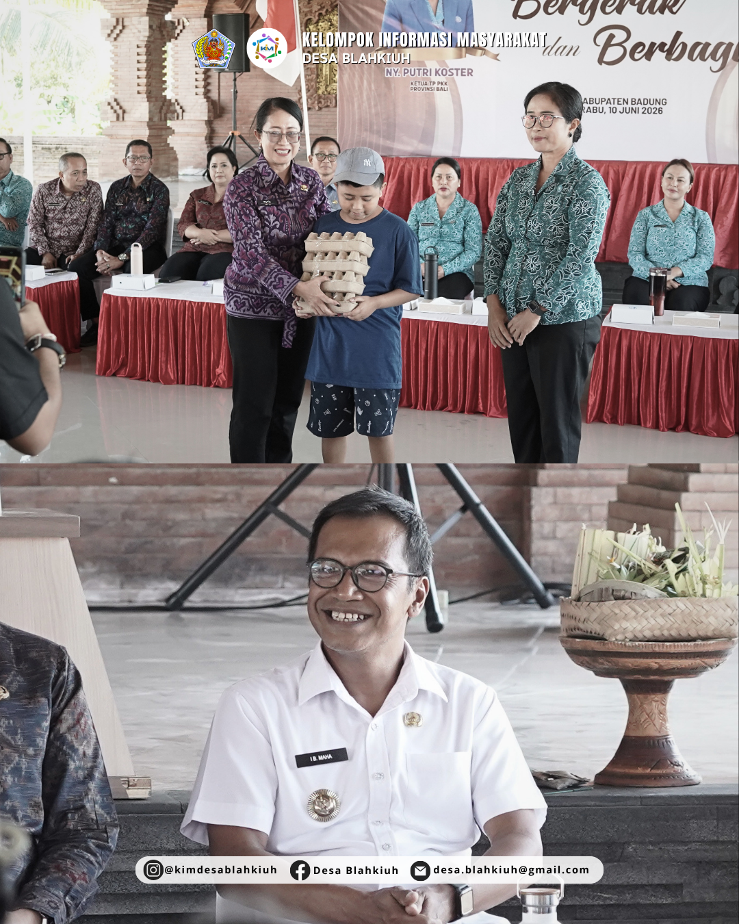 AKSI SOSIAL “BERGERAK DAN BERBAGI” PKK PROVINSI BALI DI DESA BLAHKIUH - Image 4