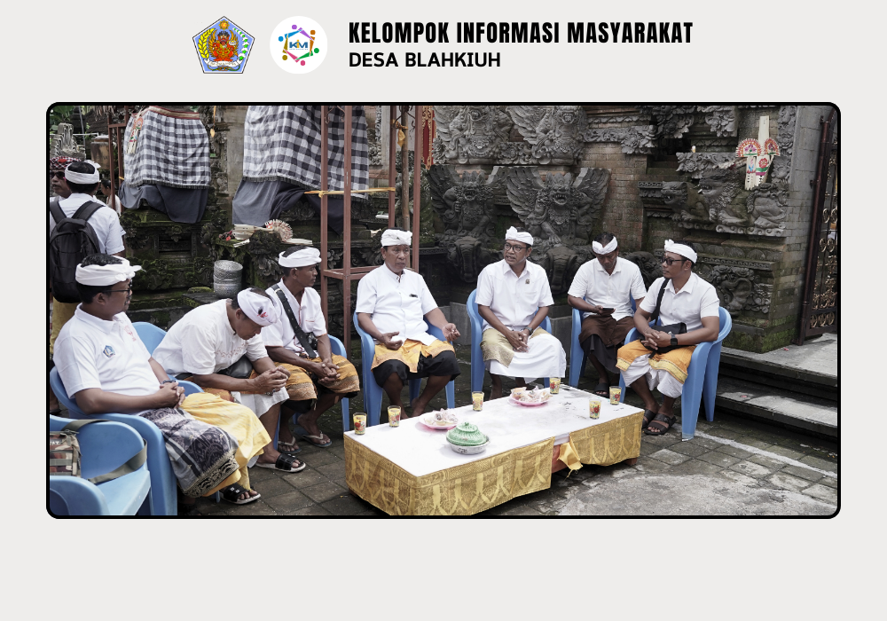 Serah Terima Upakara Piodalan di Pura Ratu Ngurah Sakti Br. Benehkawan, Pura Ratu Ngurah Rambut Sedana Br. Dlodpasar, serta Pura Desa Lan Puseh Desa Adat Blahkiuh dan Pikah - Image 5