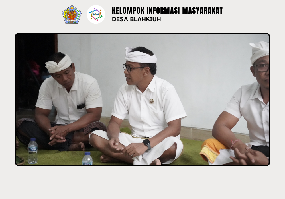 Kegiatan Serah Terima Upakara Piodalan di Pura Melanting Banjar Kembangsari, Desa Blahkiuh - Image 3