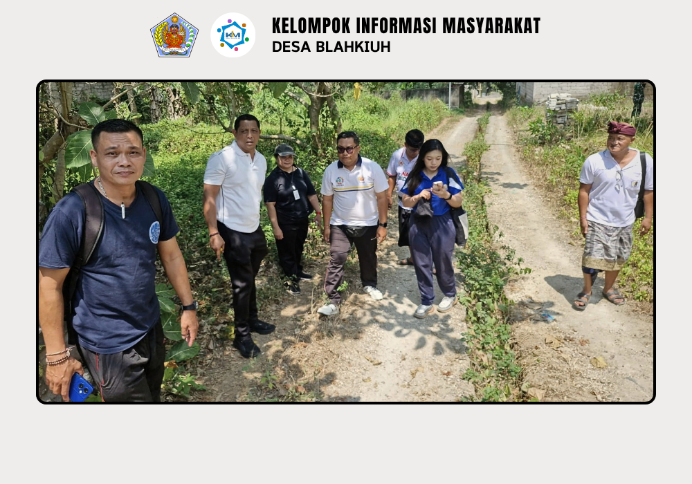 Peninjauan Lokasi Tapal Batas Br. Pemijian Desa Sangeh dengan Br. Kembangsari Desa Blahkiuh - Image 3