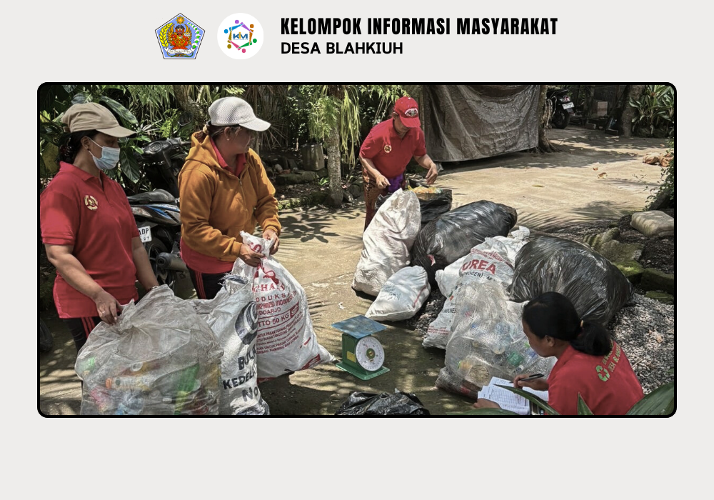 Kegiatan Bank Sampah di Desa Blahkiuh - Image 3