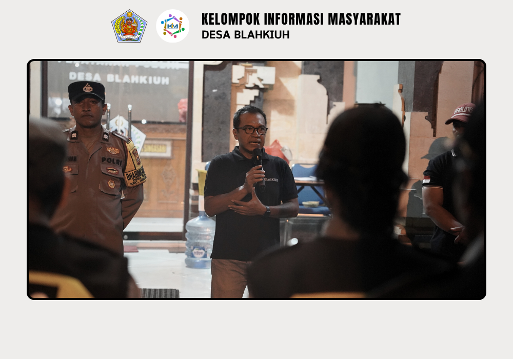Linmas Desa Blahkiuh Melaksanakan Ronda di Wilayah Desa Blahkiuh - Image 7