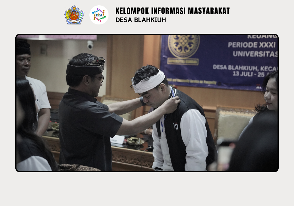 Pembukaan Kegiatan Kuliah Kerja Nyata (KKN) Universitas Udayana Periode XXXI Tahun 2025 di Desa Blahkiuh - Image 9