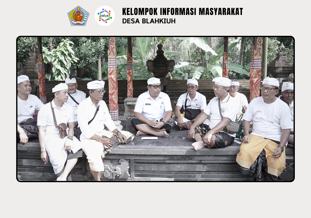 Kegiatan Serah Terima Upakara Piodalan Pura Dalem Alit Br. Ulapan I, Pura Ratu Ngurah Br. Benehkawan, Pura Taman Cebluk, Pura Ratu Ngurah Rambut Sedana Br. Dlodpasar, dan Pura Melanting Pasar - Image 5