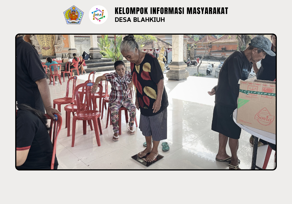 Kegiatan Posyandu Lansia Di Wilayah Banjar Pikah - Image 2