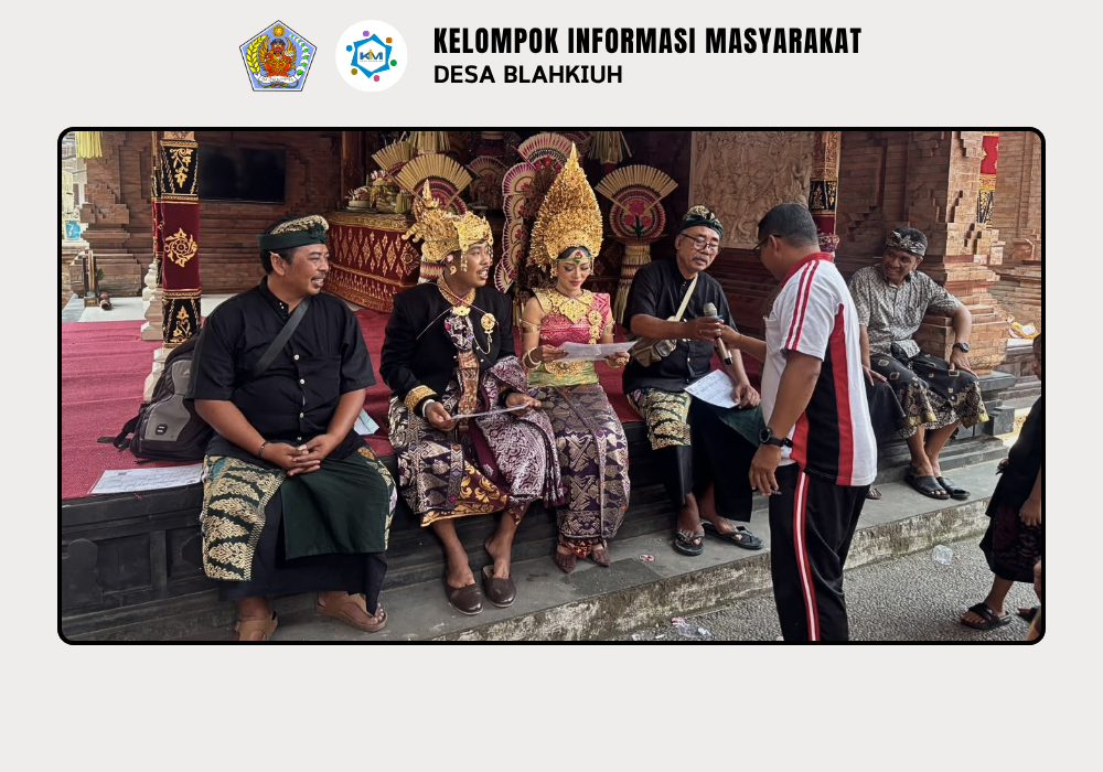 Serah Terima Akta Nikah di Banjar Tengah Desa Blahkiuh - Image 6
