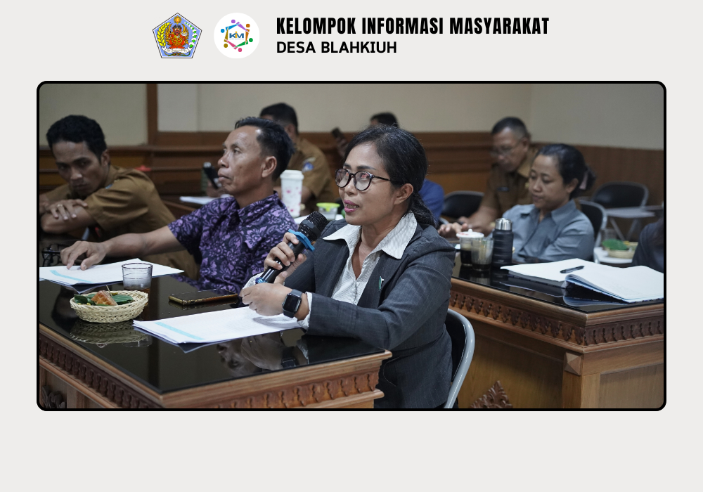 Rapat Koordinasi Rencana Pelaksanaan APBDes Tahun 2026 Desa Blahkiuh - Image 7