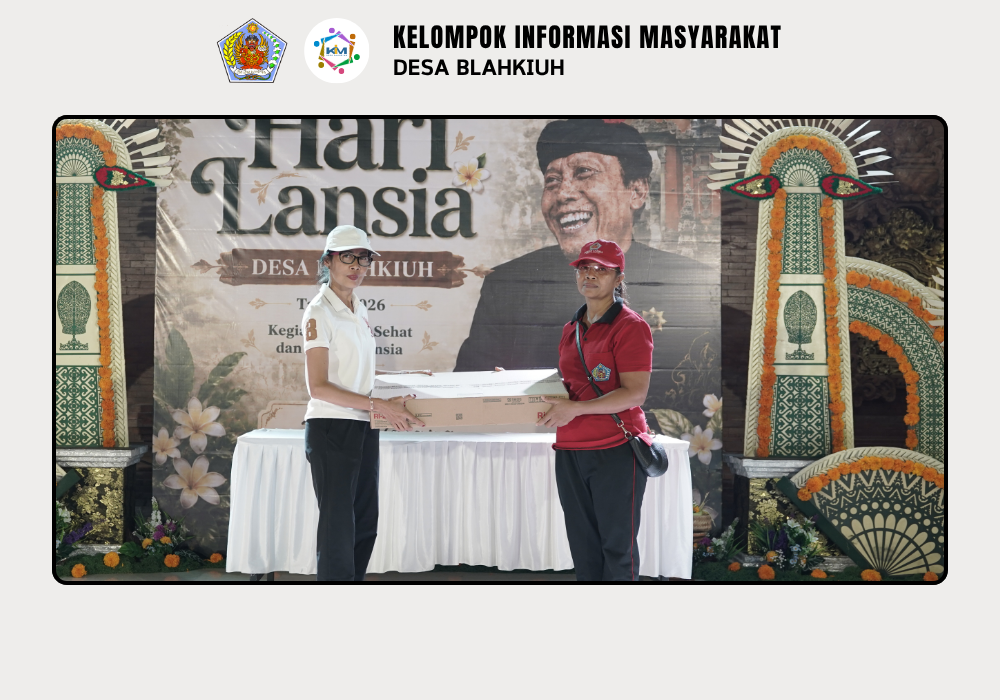 Peringatan Hari Lansia Nasional di Desa Blahkiuh berlangsung dengan meriah, penuh semangat, dan kebersamaan - Image 10