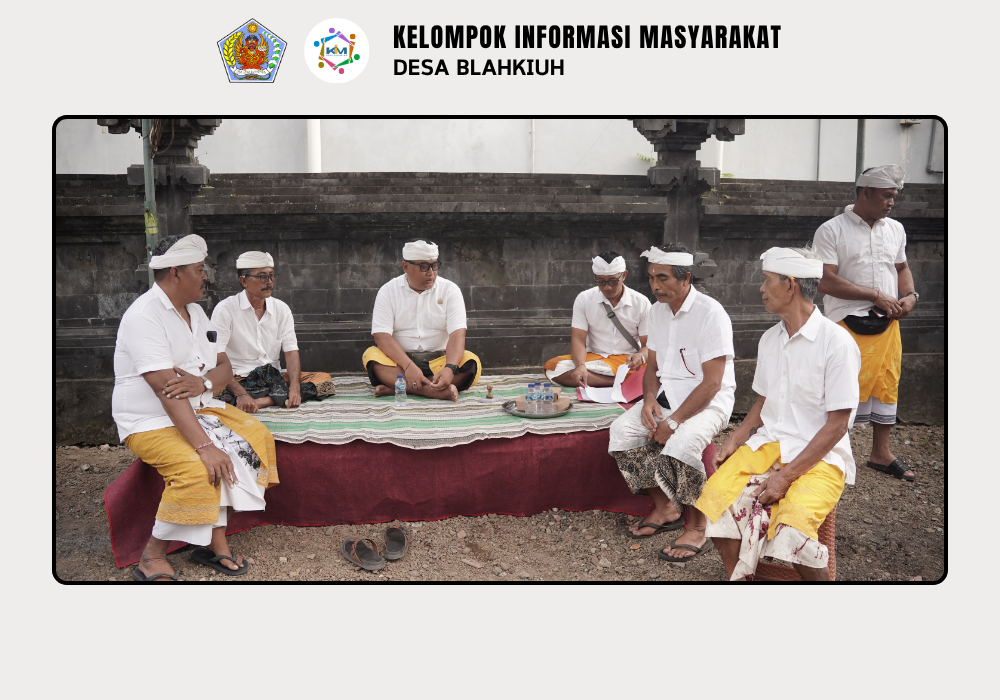 Kegiatan Serah Terima Upakara Piodalan Di Pura Dalem Pendem dan Pura Desa lan Puseh Desa Adat Pikah - Image 2