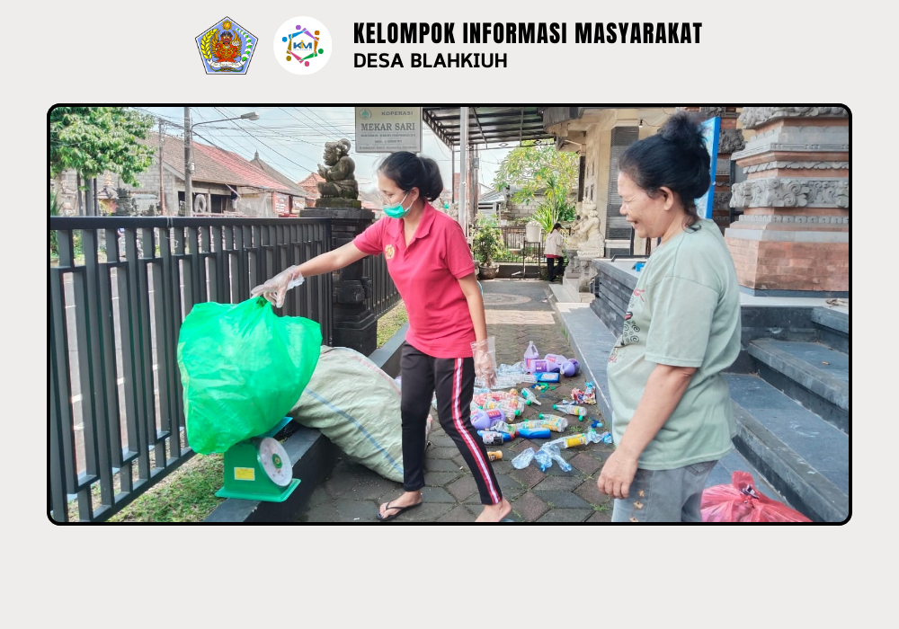 Kegiatan Bank Sampah di Desa Blahkiuh - Image 2