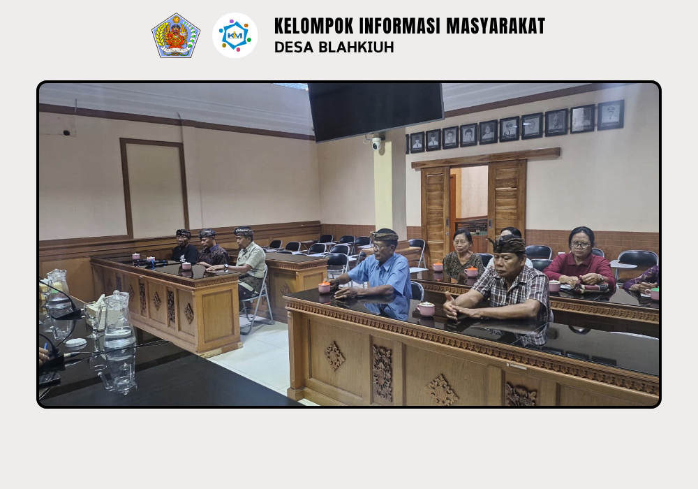 RAPAT KOORDINASI PERSIAPAN LOMBA TARI JANGER LANSIA SE-KABUPATEN BADUNG DALAM RANGKA MEMPERINGATI HARI LANJUT USIA NASIONAL TAHUN 2026 - Image 5