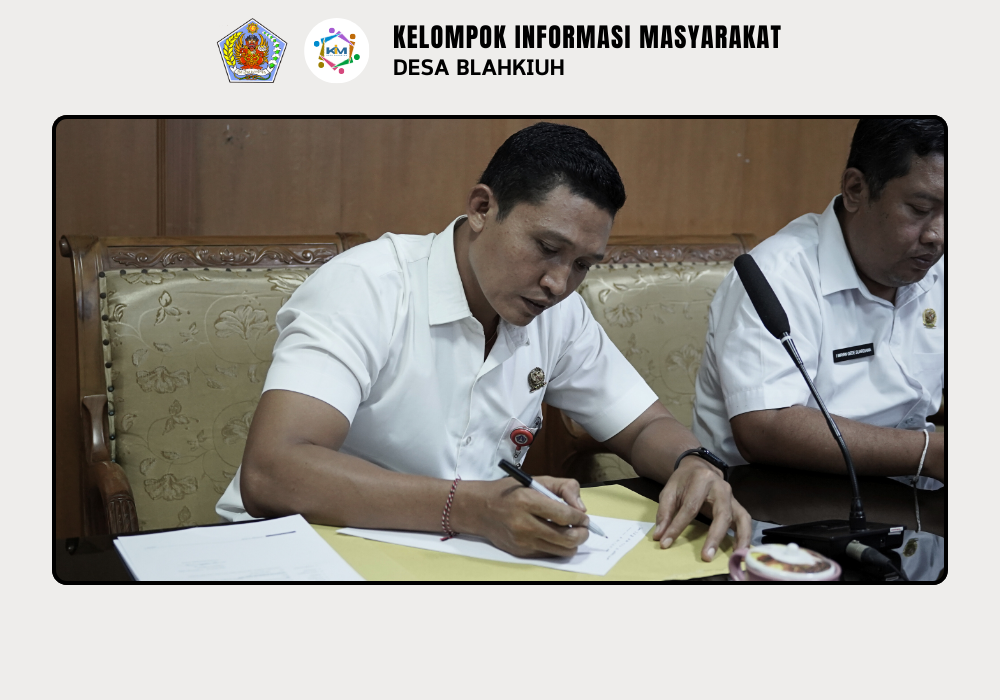 Rapat Koordinasi Apresiasi Masyarakat Berprestasi Desa Blahkiuh Tahun 2025 - Image 7