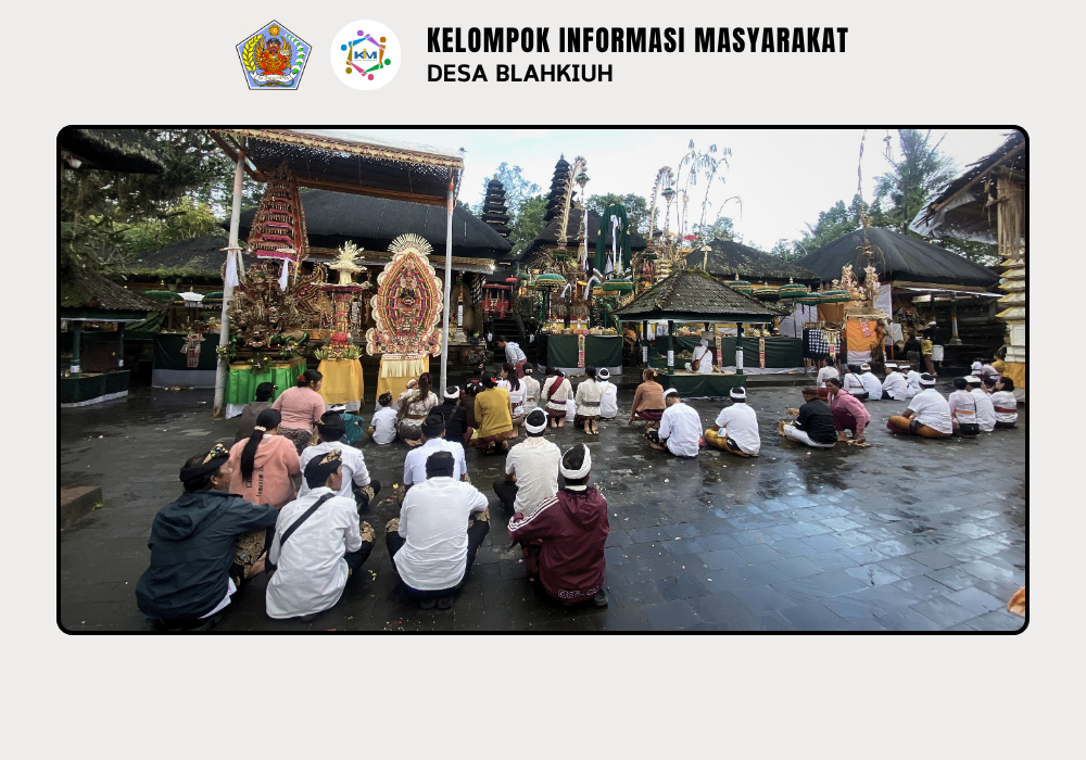 Penganyaran dalam Rangka Karya Pujawali Mapadudusan Agung di Pura Penataran Agung Pucak Mangu - Image 3