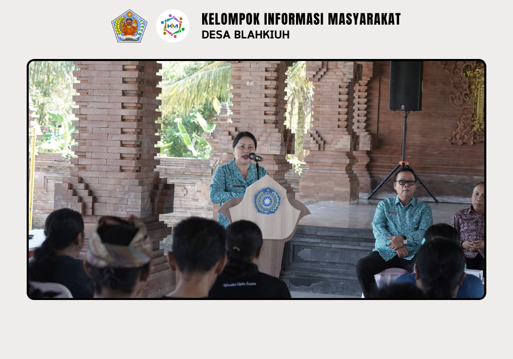 AKSI SOSIAL “BERGERAK DAN BERBAGI” PKK PROVINSI BALI DI DESA BLAHKIUH - Image 6