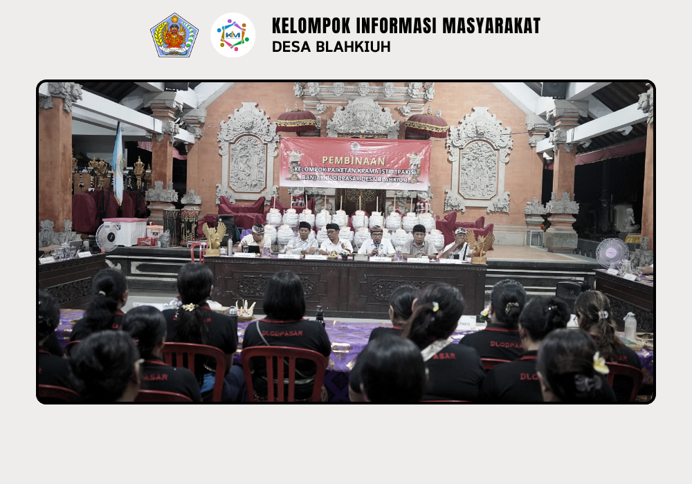 Pembinaan Kelompok Paiketan Krama Istri (Pakis) Banjar Dlodpasar, Desa Blahkiuh - Image 5