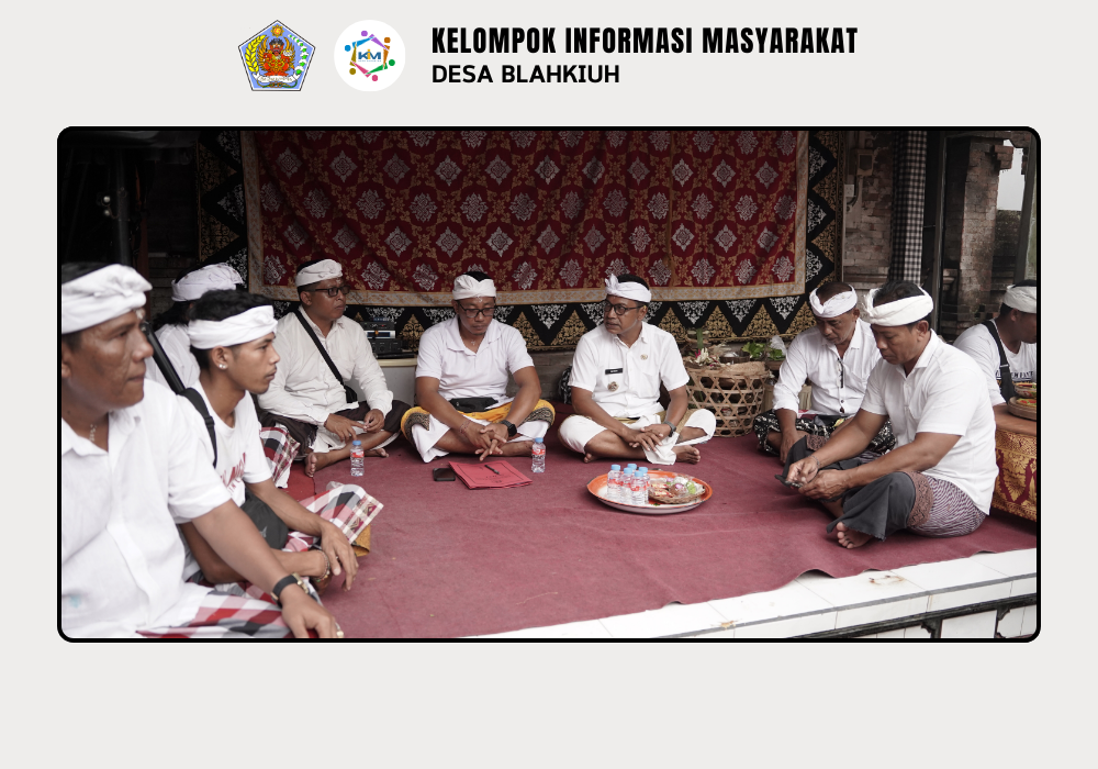 Serah Terima Upakara Piodalan di Pura Dalem Pancer Desa Blahkiuh - Image 3