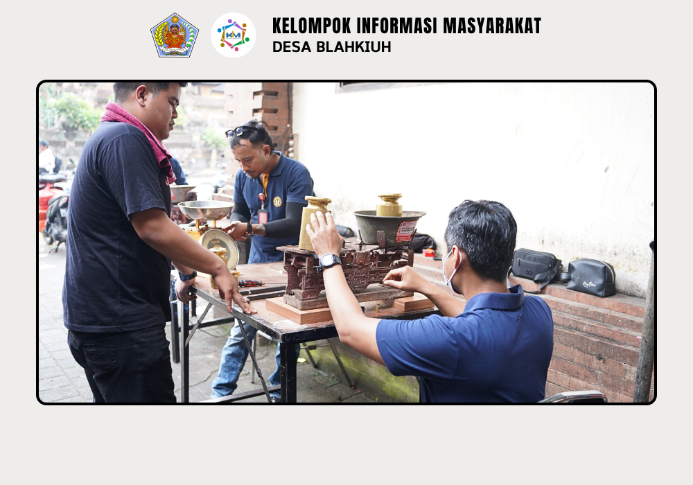 Kegiatan Sidang Tera Ulang Pasar Tradisional / Pasar Rakyat di Pasar Desa Adat Blahkiuh - Image 4